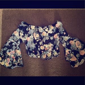 Floral Crop Top